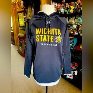 Wichita State University Track & Field Under Armour hoodie sweatshirt